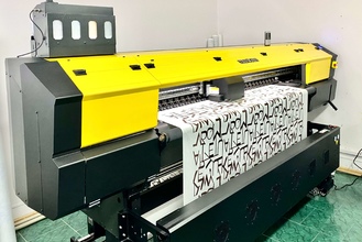 турецкий принтер для ткани, установлен в швейном объединении СОФИЛЕНА, сублимационный принтер 3-3